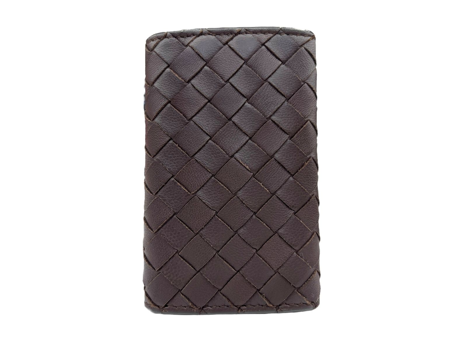 BOTTEGA VENETA ボッテガヴェネタ イタリア製 レザー 5連 キーケース ブラウン メンズ 028
