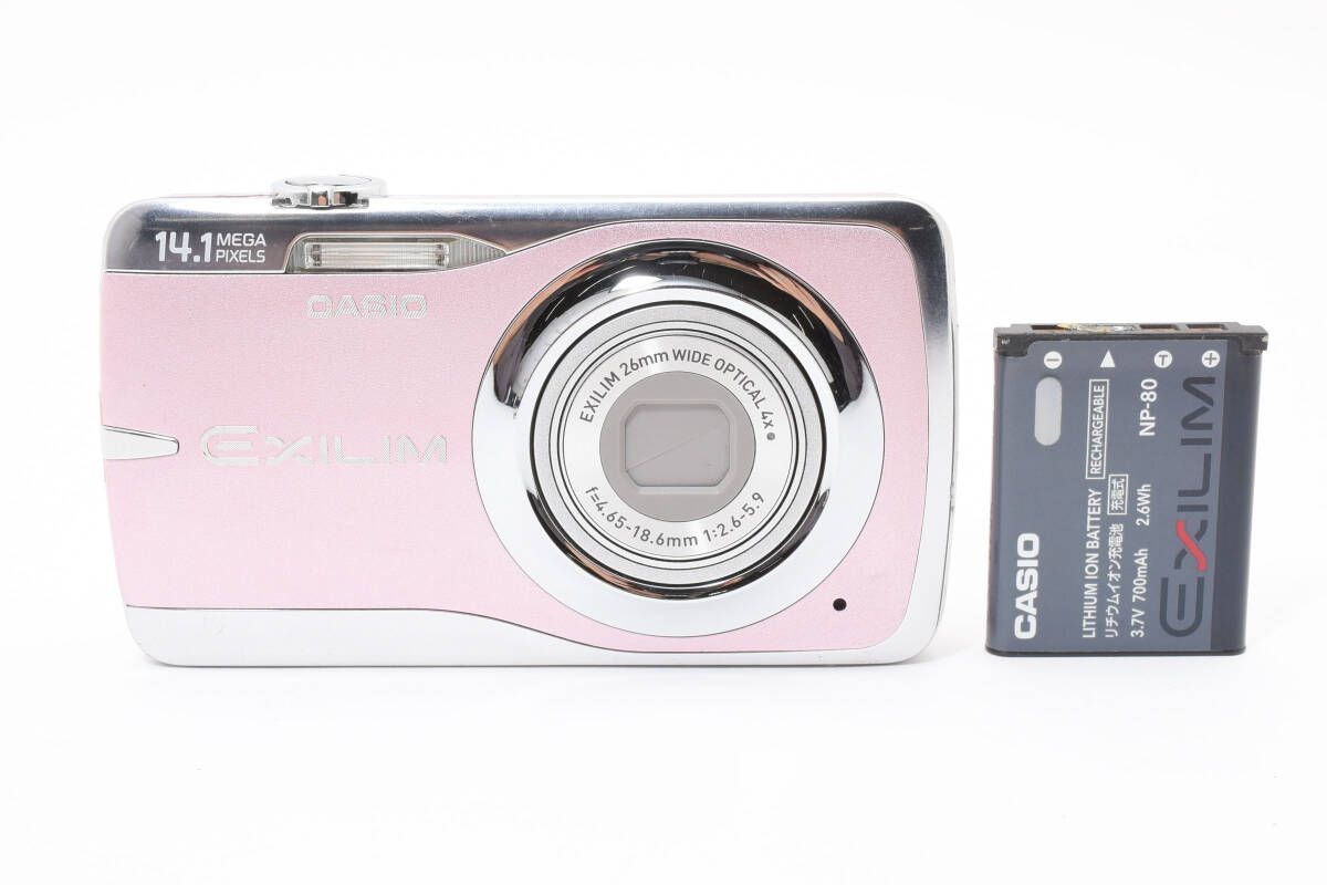 【良好品】CASIO EXILIM EX-Z550 ピンク 動作確認済み 付属品 中古】 【並品】 カシオ EXILIM EX-Z550 ピンク : カメラのキタムラ