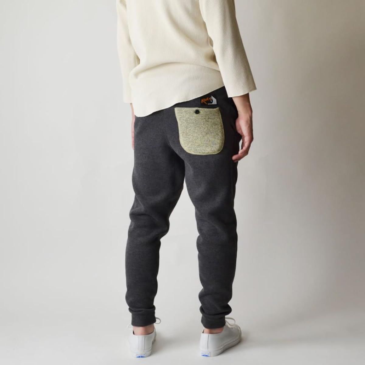 暖パン サーマル ジョガーパンツ 裏起毛 ニットフリースパンツ グースパンツ ロックス