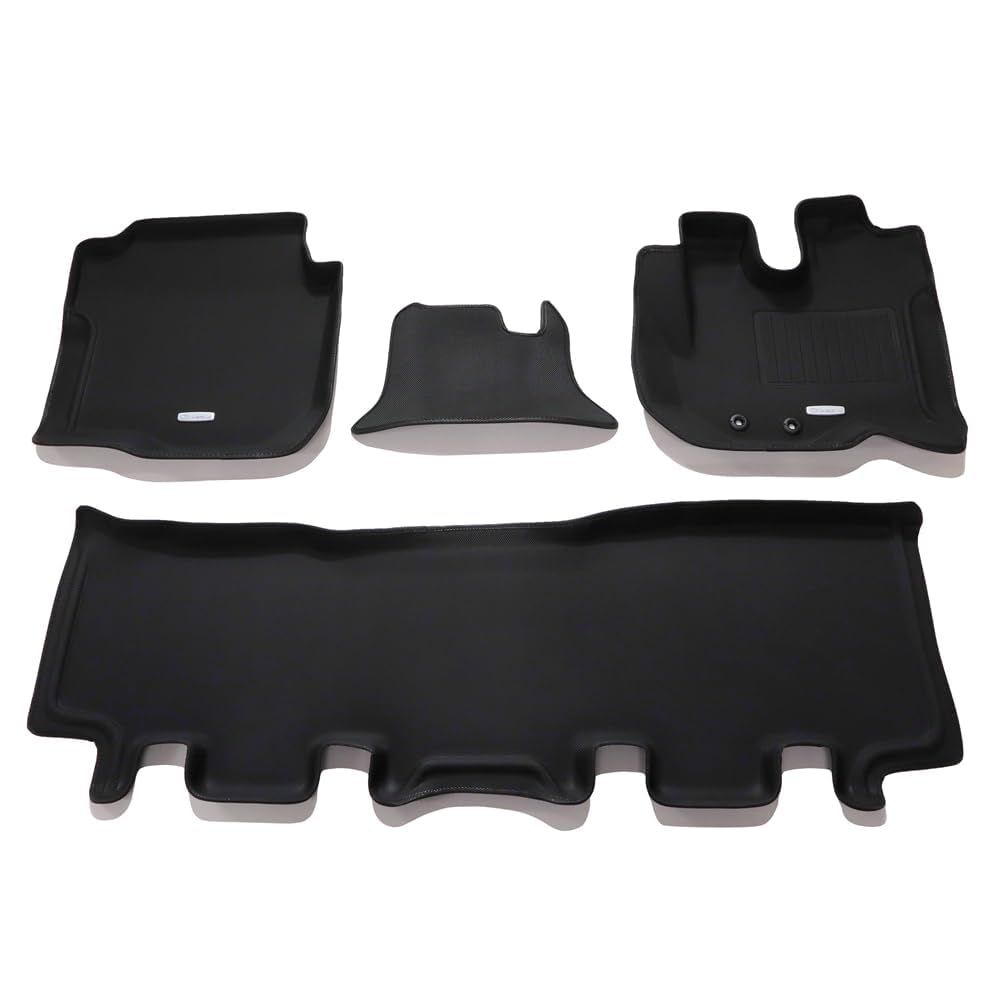 クラッツィオ Clazzio フロアマット 立体タイプ 1台分セット キャラバン H30 2018 1 5人乗り NEWラバータイプ ブラック EN-5291 5EENB5291K