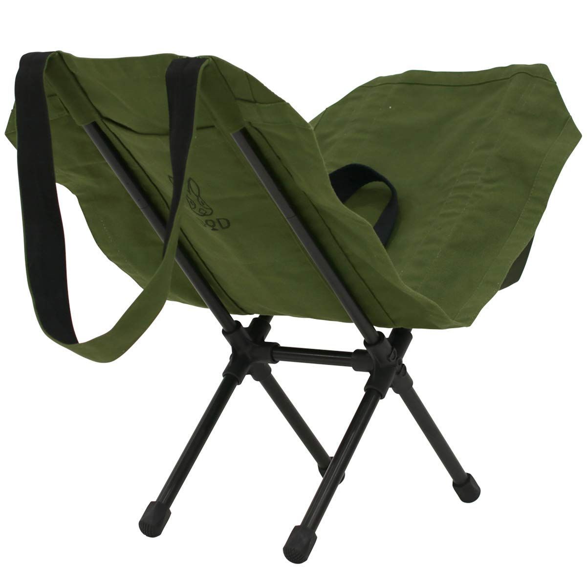 商品 焚き火や薪ストーブの隣に 薪バッグ-薪スタンドのセット となりのまきちゃん LX1-453 DOD ディーオーディー