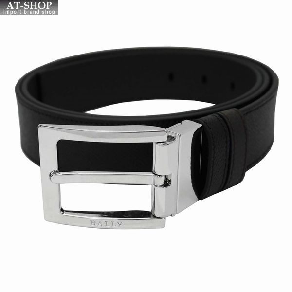 メンズベルト バリー ベルト 型押ブラック×型押ブラウン サイズ調整 おしゃれ 誕生日 プレゼント ギフト