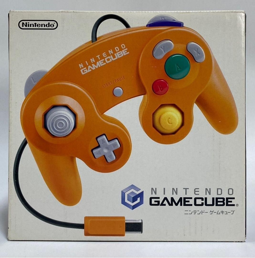 動作品 ゲームキューブ オレンジ NINTENDO GAMECUBE ma
