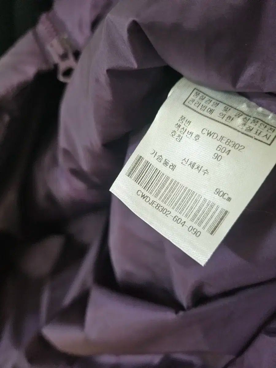 パープル ダウン