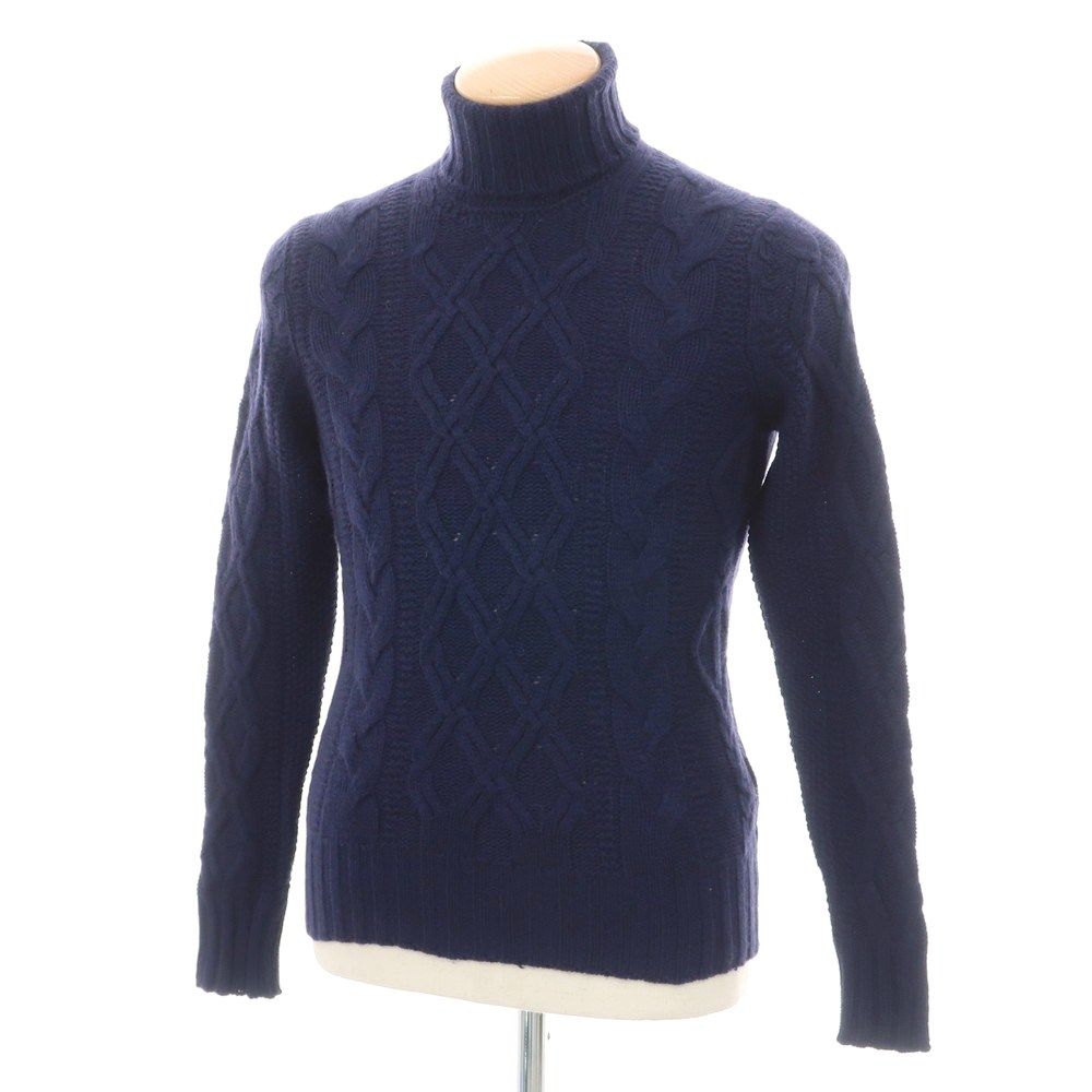 新品】ドルモア DRUMOHR カシミヤ タートルネック プルオーバーニット