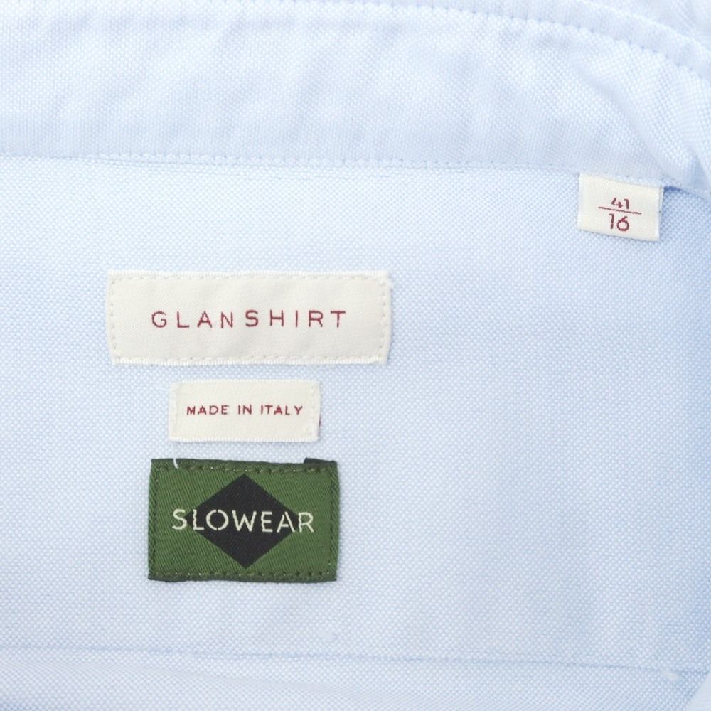 GLANSHIRT（グランシャツ）コットンオックスフォード ボタン