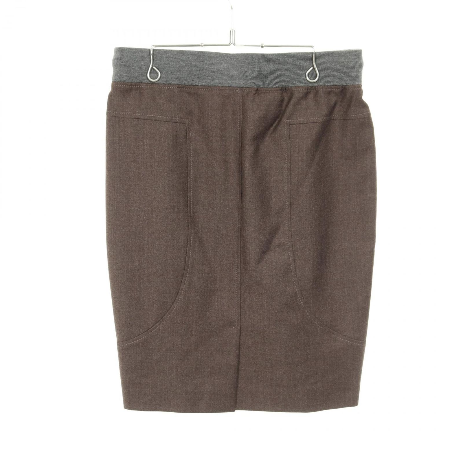 ブルネロクチネリ Brunello Cucinelli スカート ウール カシミヤ スカート レディース Used A