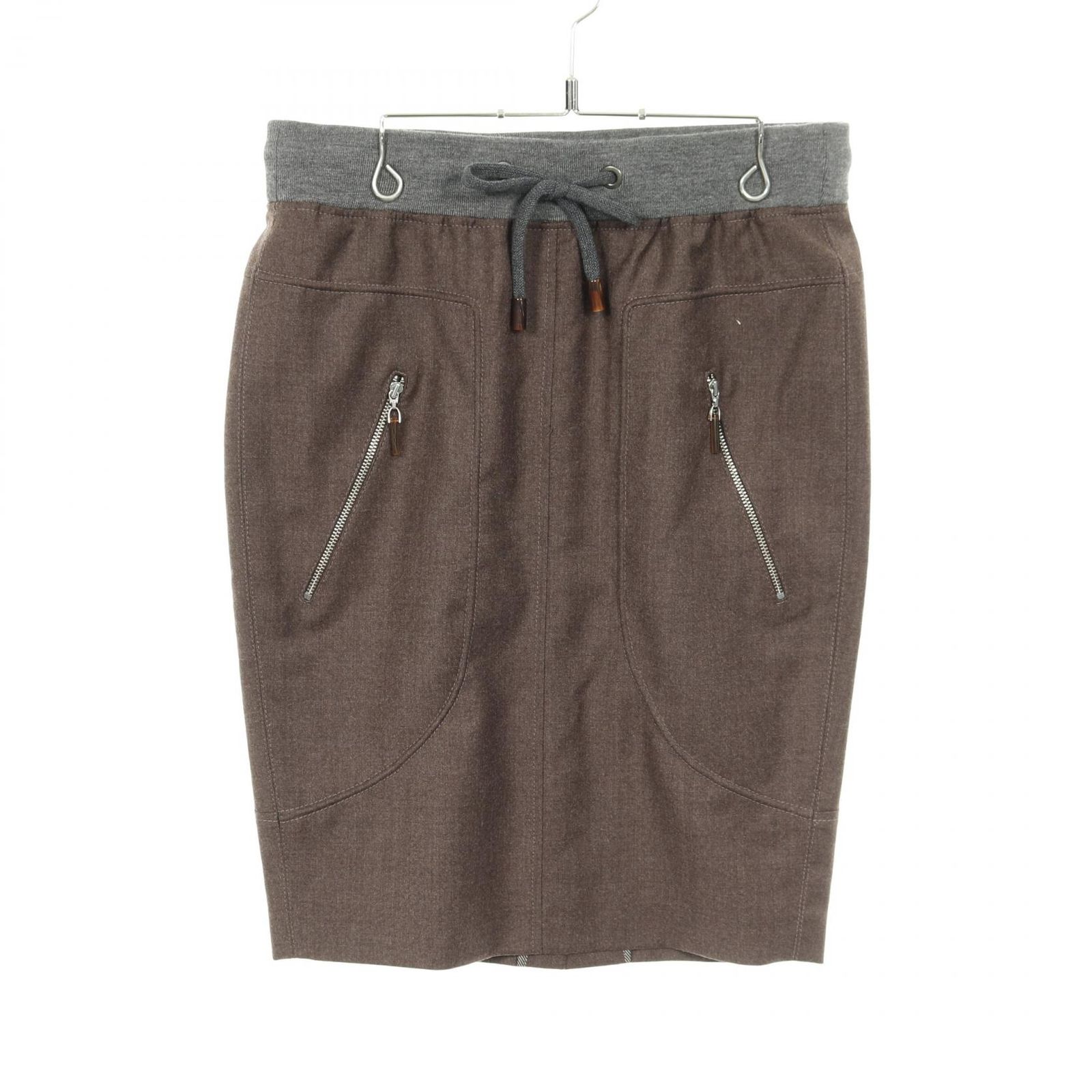 ブルネロクチネリ Brunello Cucinelli スカート ウール カシミヤ スカート レディース Used A