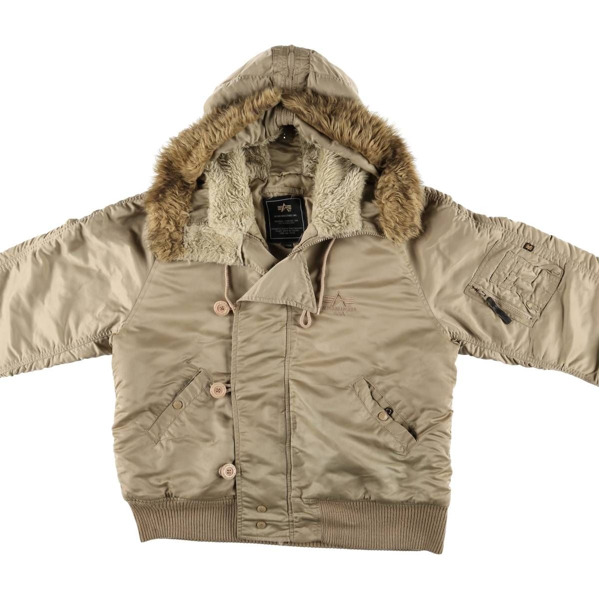 古*ド様 ALPHA N-2B フライトジャケット MADE IN USA アメ ALPHA アルファ MADE IN USA N-2B フライトジャケット AIR FORCE BLUE