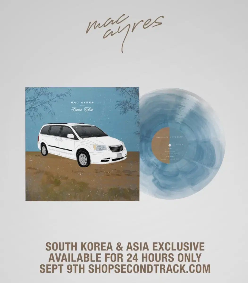 mac ayres ー drive slow LP