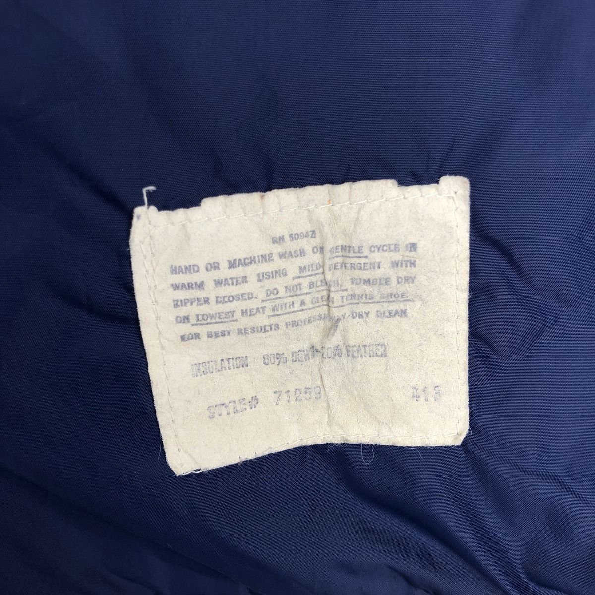 古着 ペンフィールド Penfield ダウンベスト メンズL相当 ヴィンテージ