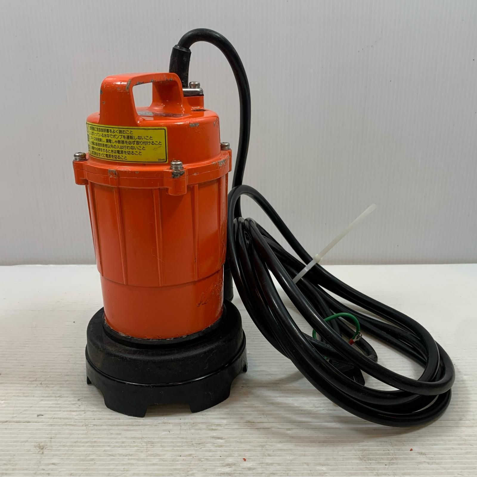 κκ寺田ポンプ 工具 水中ポンプ コード式 100v 20825 SG-150 オレンジ