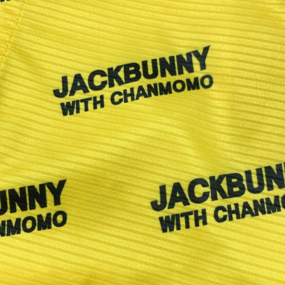 サイズ 5 JACK BUNNY ジャックバニー モデル 半袖ポロシャツ 総柄 イエロー系 240101079727 ゴルフウェア メンズ ストスト LLC-HASEGAWATOSO_COM