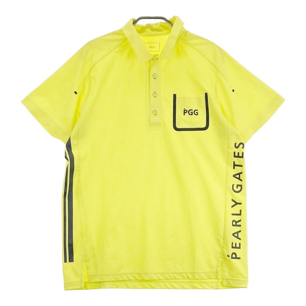 サイズ 6 PGG PEARLY GATES パーリーゲイツ 半袖ポロシャツ グリーン系 240101154142 ゴルフウェア メンズ ストスト