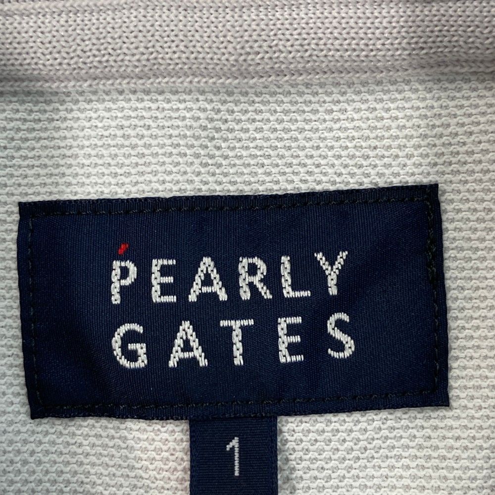 サイズ 1 PEARLY GATES パーリーゲイツ モデル 半袖ポロシャツ グレー系 240101195622 ゴルフウェア レディース ストスト LLC-HASEGAWATOSO_COM