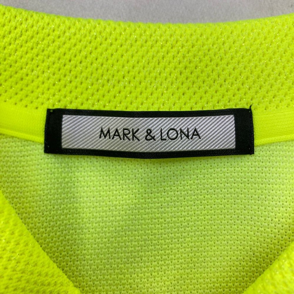 サイズ 36 MARK-LONA マークアンドロナ 半袖ポロシャツ スカル ワッペン イエロー系 240101225516 ゴルフウェア レディース ストスト LLC-HASEGAWATOSO_COM