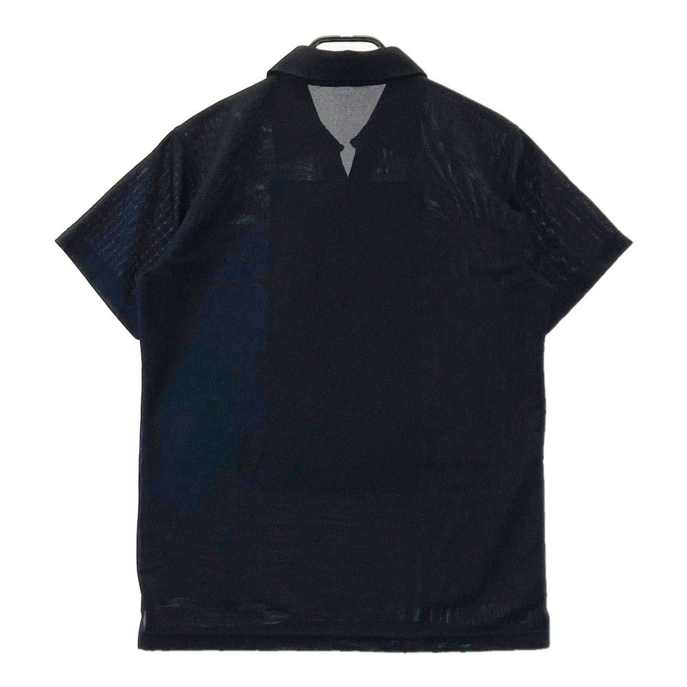 サイズ 3 DANCE WITH DRAGON ダンスウィズドラゴン 半袖ポロシャツ ブラック系 240101226001 ゴルフウェア メンズ ストスト