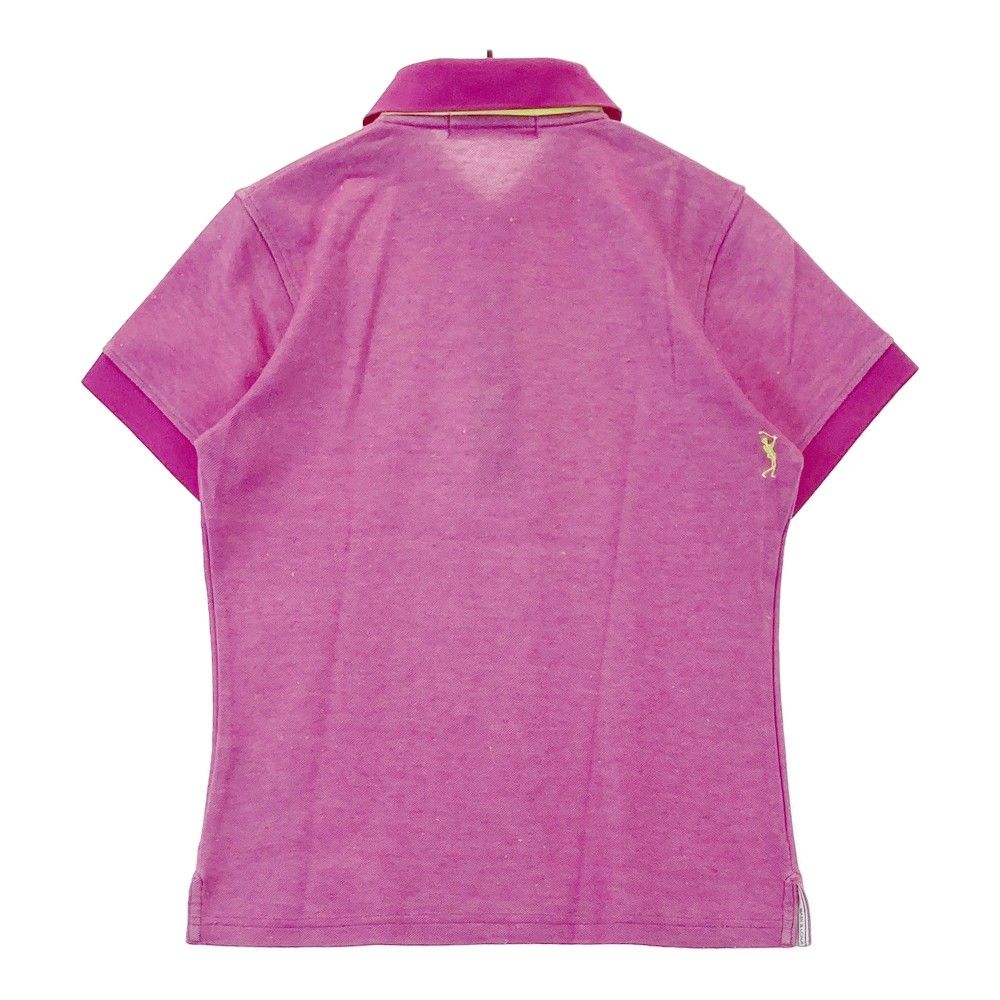 サイズ S MARK-LONA マークアンドロナ 半袖 ポロシャツ ピンク系 240101233108 ゴルフウェア レディース ストスト