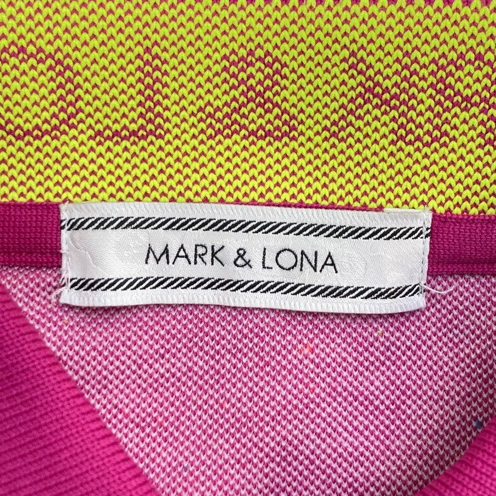 サイズ S MARK-LONA マークアンドロナ 半袖 ポロシャツ ピンク系 240101233108 ゴルフウェア レディース ストスト LLC-HASEGAWATOSO_COM