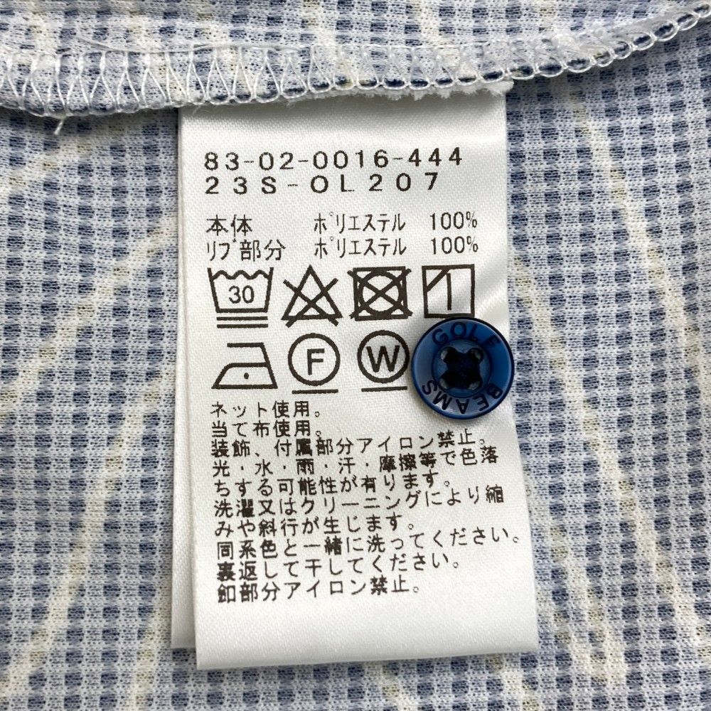 半袖ポロシャツ 総柄