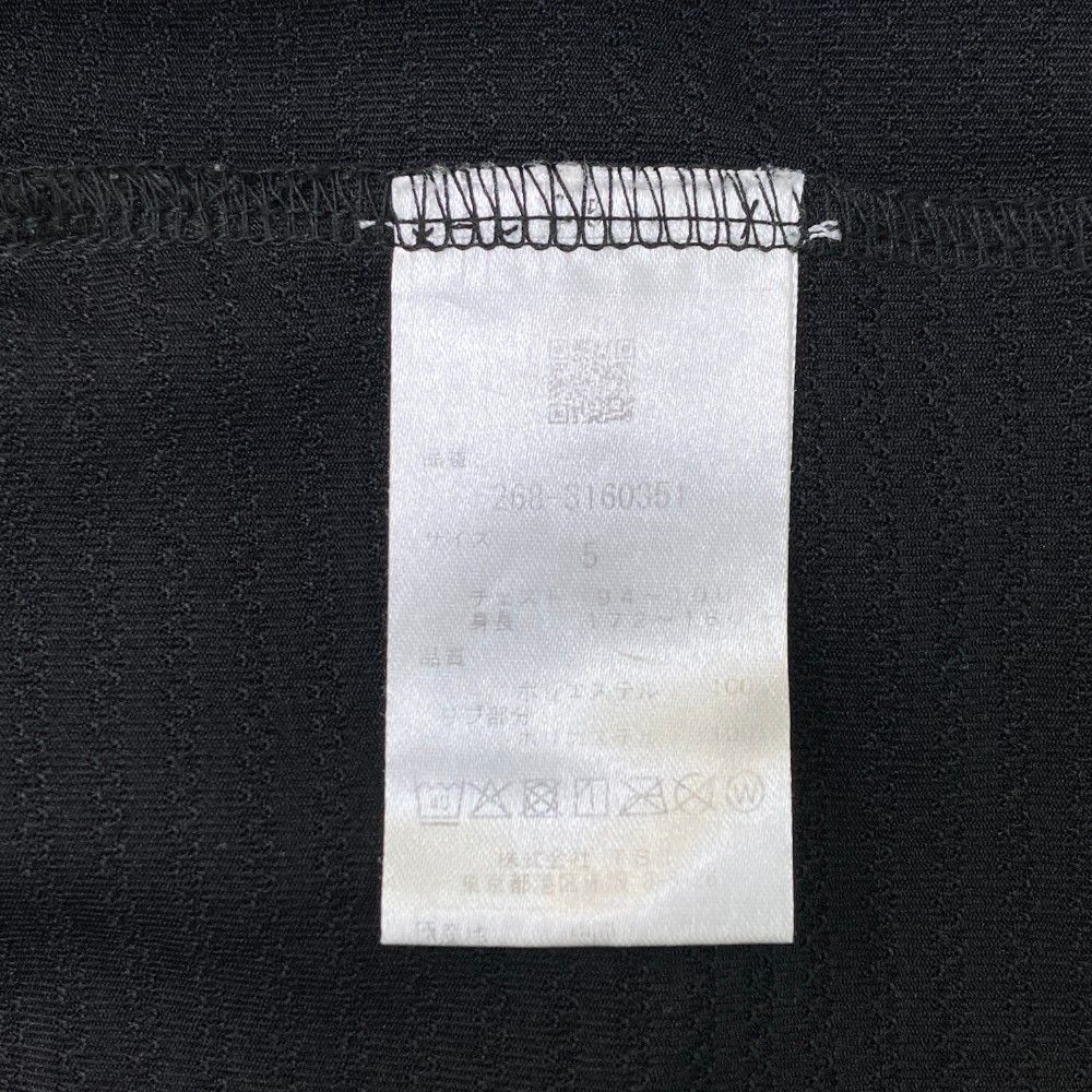 半袖ポロシャツ ブラック系