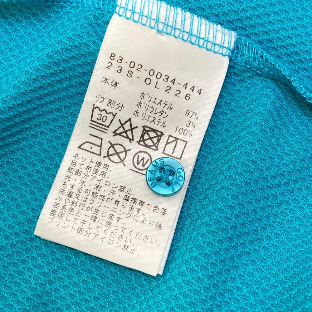 サイズ S BEAMS GOLF ビームスゴルフ モデル 半袖ポロシャツ ブルー系 240101255371 ゴルフウェア レディース ストスト WWW_NOITHATQUANGTHANH_NET