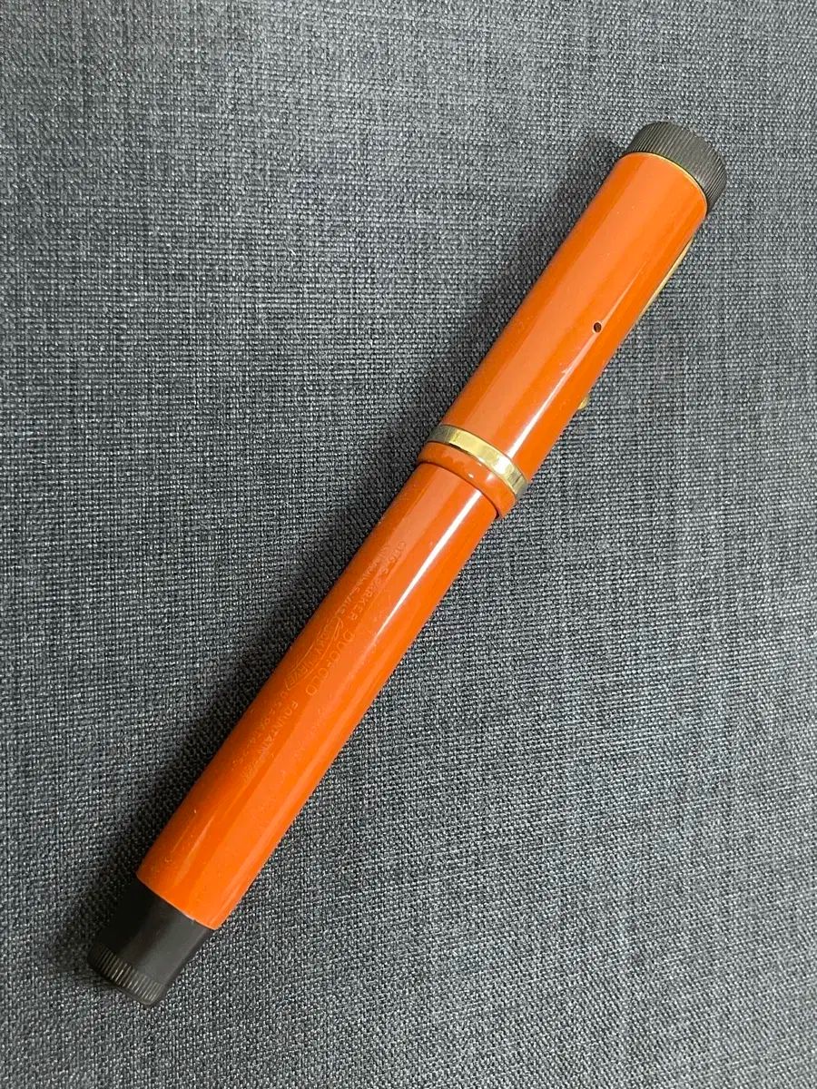 パーカ 万年筆 デュオポール BIG レッド 14 K M닙