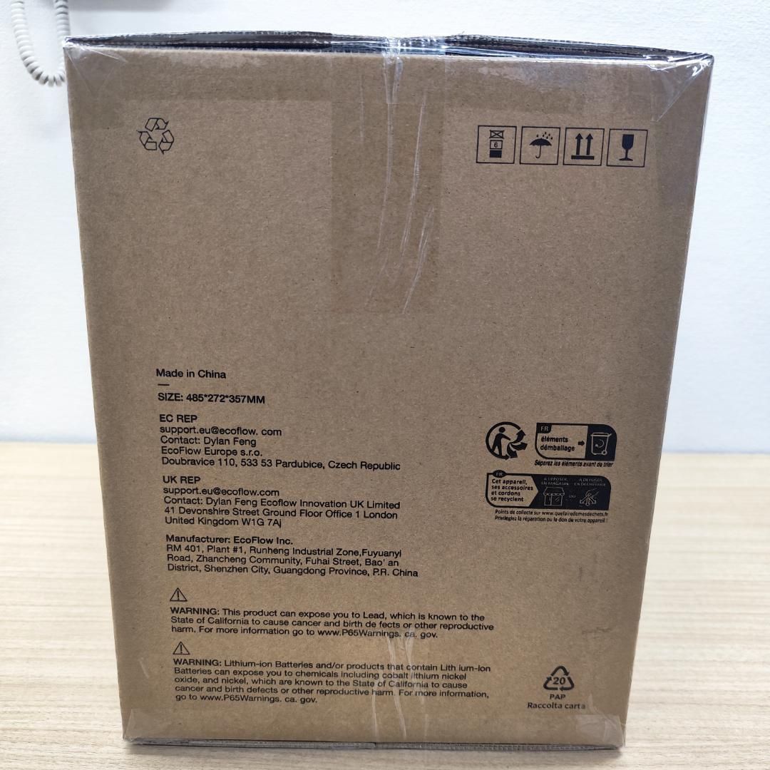 公式認定整備済品 EcoFlow Delta 3 plusポータブル電源 保証付き