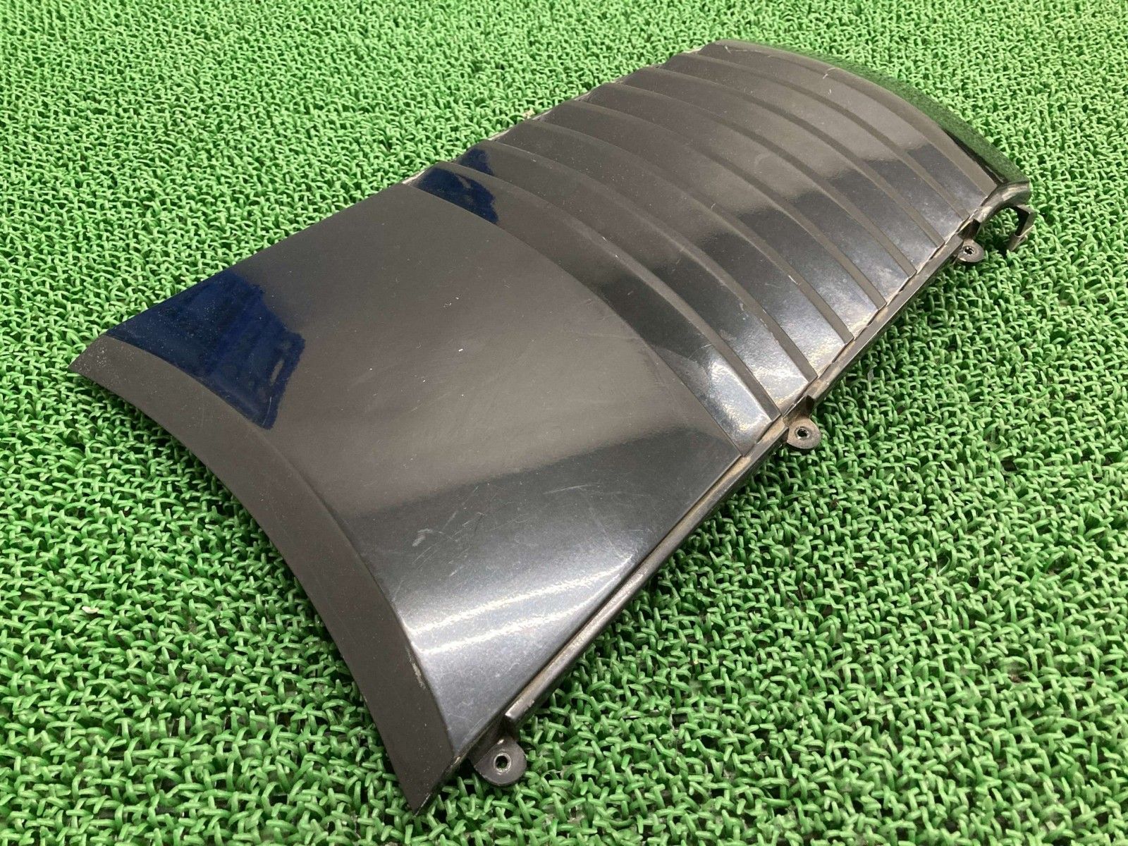 フュージョン アッパーカウル 黒 ホンダ 純正 MF02 FUSION フロントカバー フロントグリル 修復素材に コケキズ無し Ut