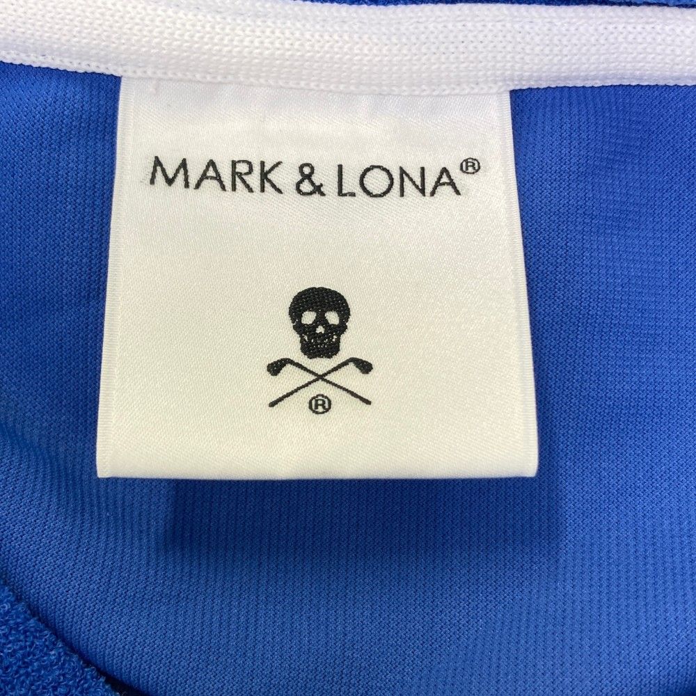 サイズ 50 MARK-LONA マークアンドロナ モデル 半袖ポロシャツ パイル地 ブルー系 240101328965 ゴルフウェア メンズ ストスト LLC-HASEGAWATOSO_COM