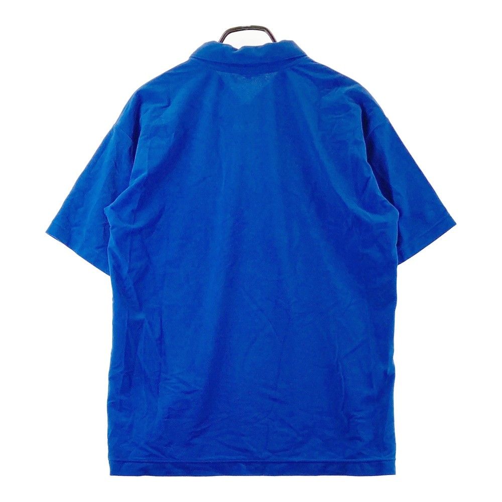 サイズ 50 MARK-LONA マークアンドロナ モデル 半袖ポロシャツ パイル地 ブルー系 240101328965 ゴルフウェア メンズ ストスト