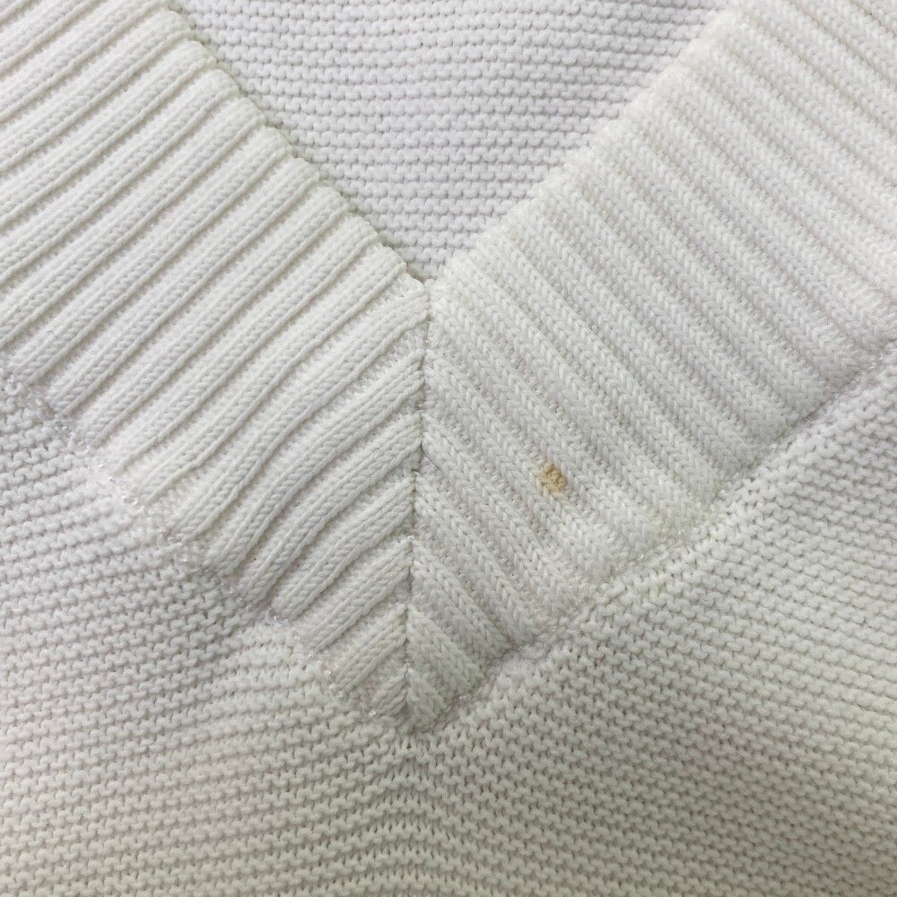 サイズ：4 PEARLY GATES パーリーゲイツ ニットベスト ホワイト系