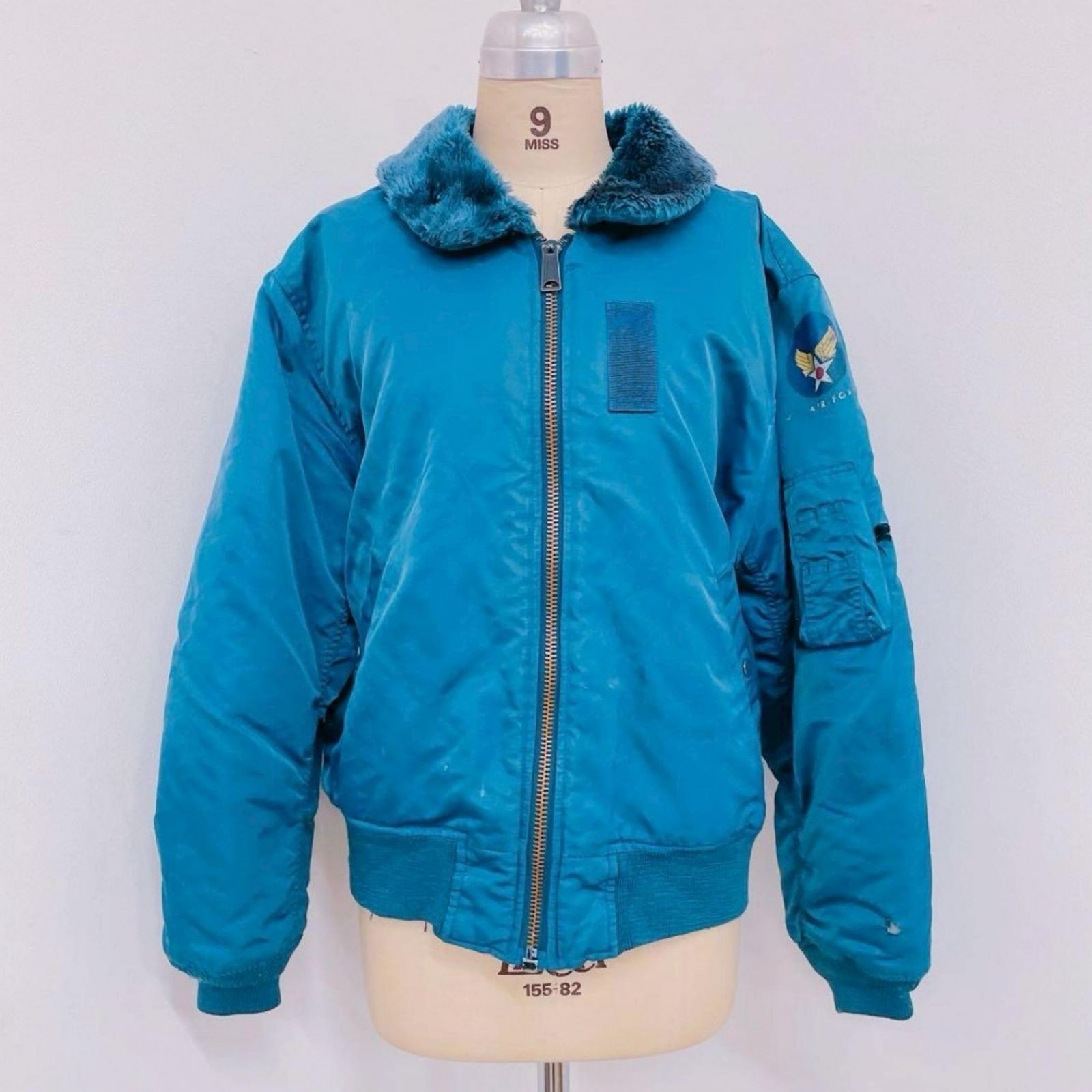 ALPHA アルファ MA-1 フライトジャケットブルゾン メンズ ナイロン