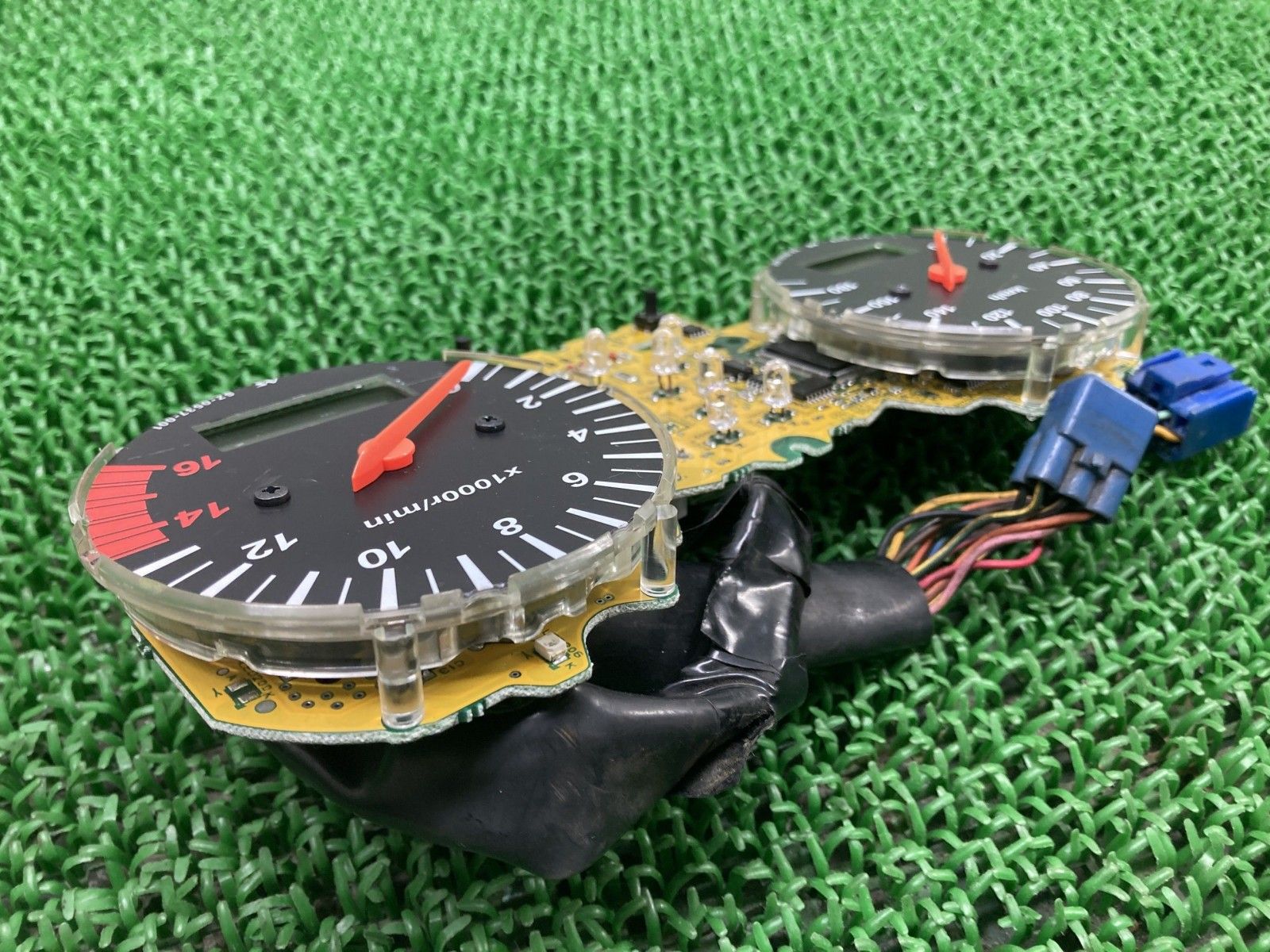 GSX400インパルス メーター 341-23EB SZ-053-001 スズキ 純正 GK7CA 341-23EB SZ-053-001 IMPULSE 修復素材や部品取りに Yv