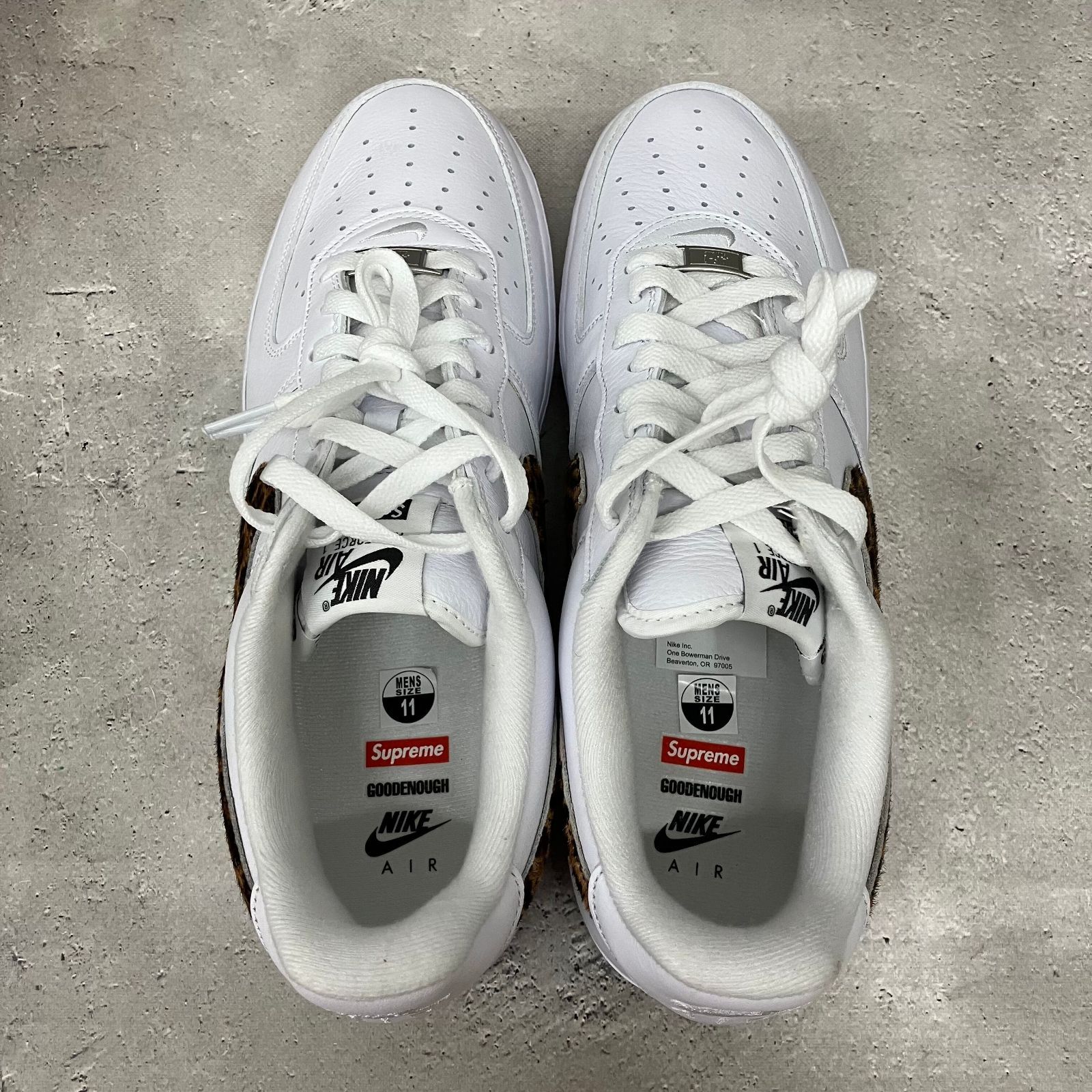 GOODENOUGH × Supreme × Nike Air Force 1 Low 