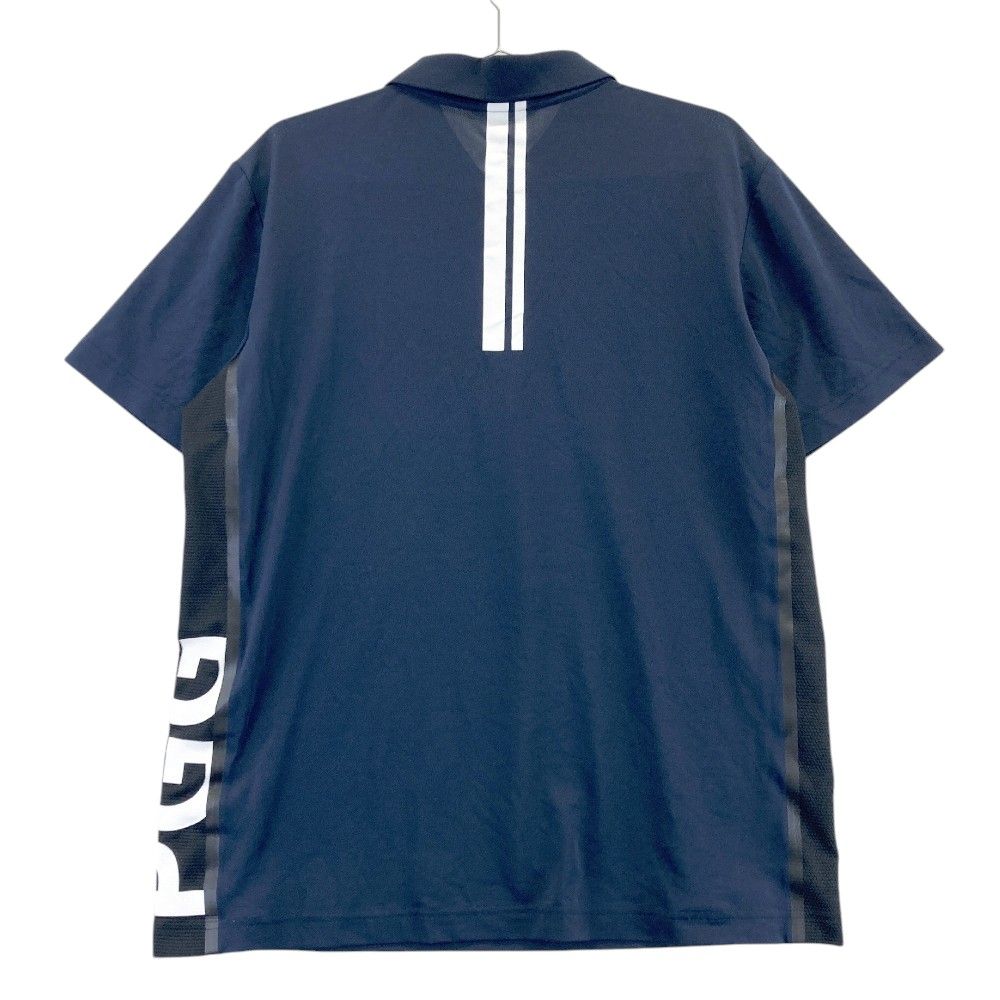 サイズ 5 PGG PEARLY GATES パーリーゲイツ 半袖 ポロシャツ ネイビー系 240101357496 ゴルフウェア メンズ ストスト