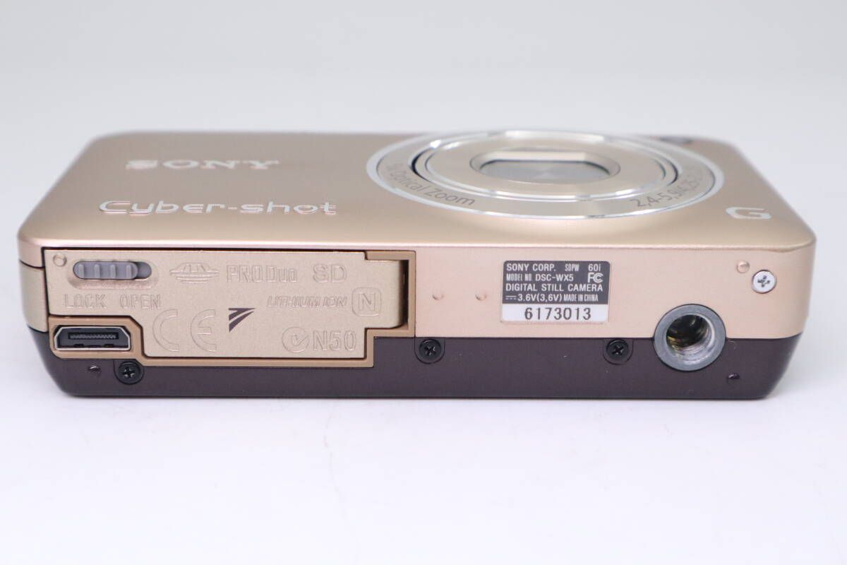 SONY DSC-WX5 ソニー コンパクトデジタルカメラ ゴールド (f05101