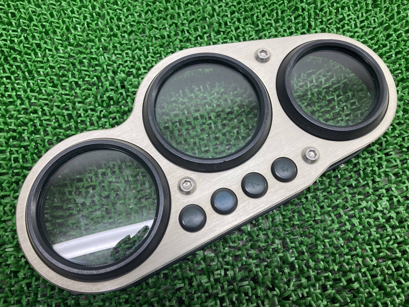 ZRX1200S メーターカバー カワサキ 純正 バイク 部品 ZRT20A メーターケース 割れ欠け無し 品薄 品 車検 Genuine Vi