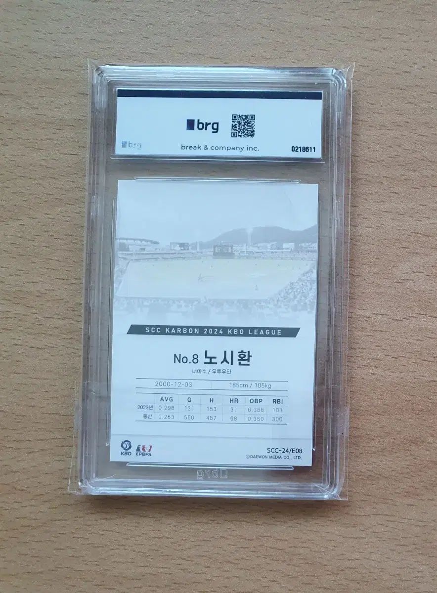 2025 SCC KBO カーボン Hanwhae ハンファ 盧 施煥 ノ シファン オート BRG 10カード