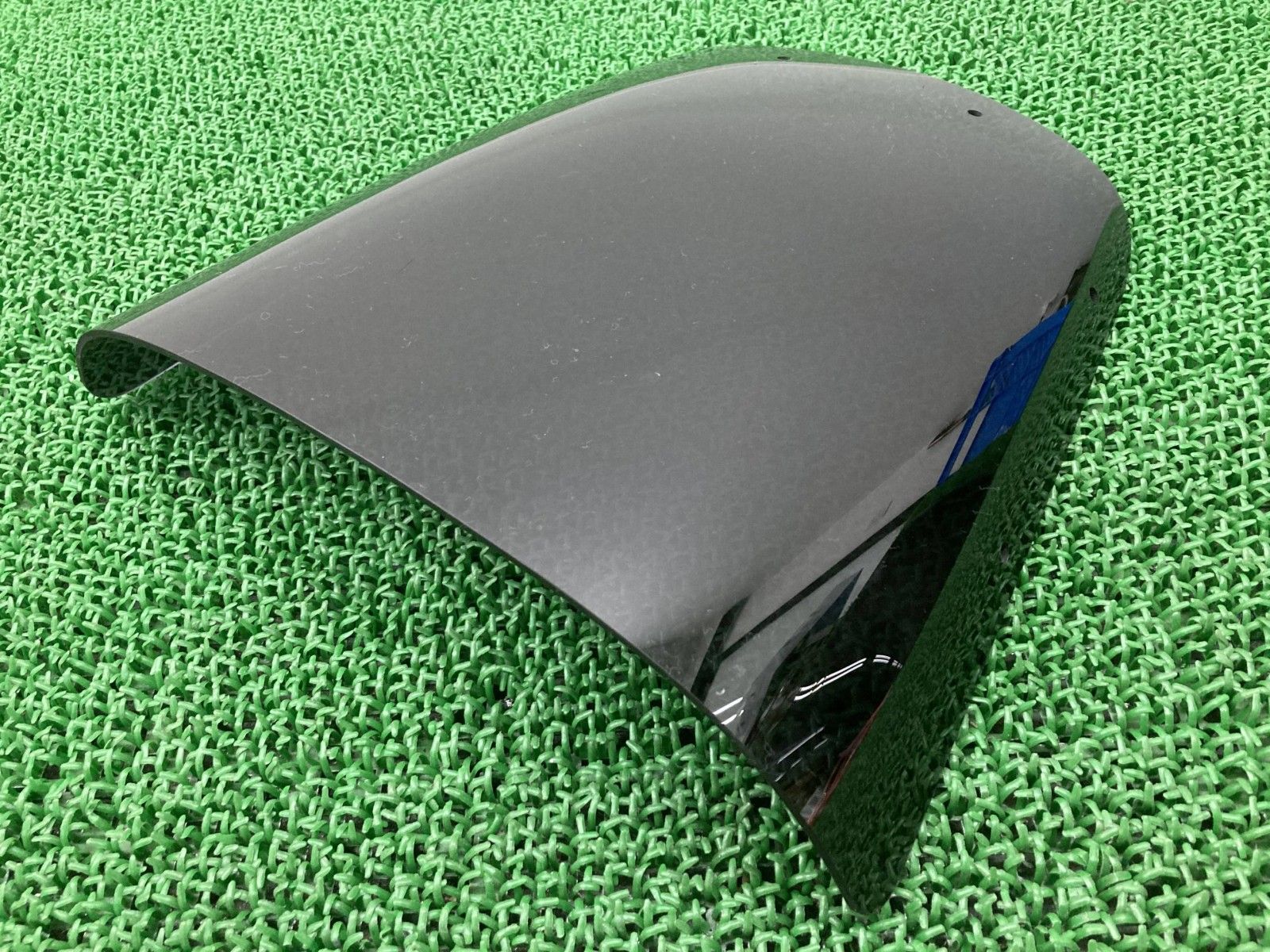 マジカルレーシング製ZRX1100 スクリーン 社外 ZRT10C スモーク ロングスクリーン ZRX1200ダエグ ZRX400 割れ欠け無し cW