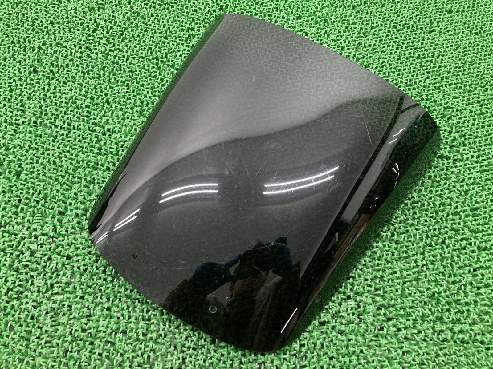 マジカルレーシング製ZRX1100 スクリーン 社外 ZRT10C スモーク ロングスクリーン ZRX1200ダエグ ZRX400 割れ欠け無し cW