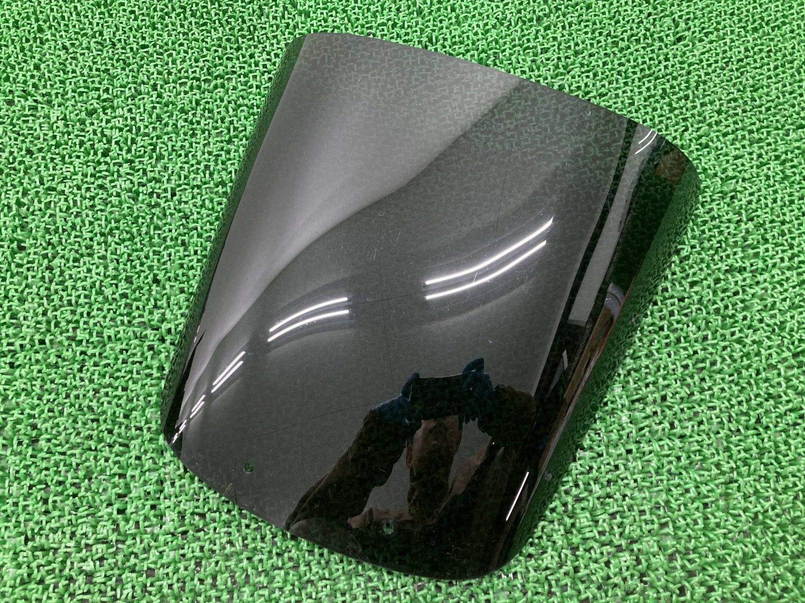 マジカルレーシング製ZRX1100 スクリーン 社外 ZRT10C スモーク ZRX1200ダエグ ZRX400 ロングスクリーン 割れ欠け無し Wv