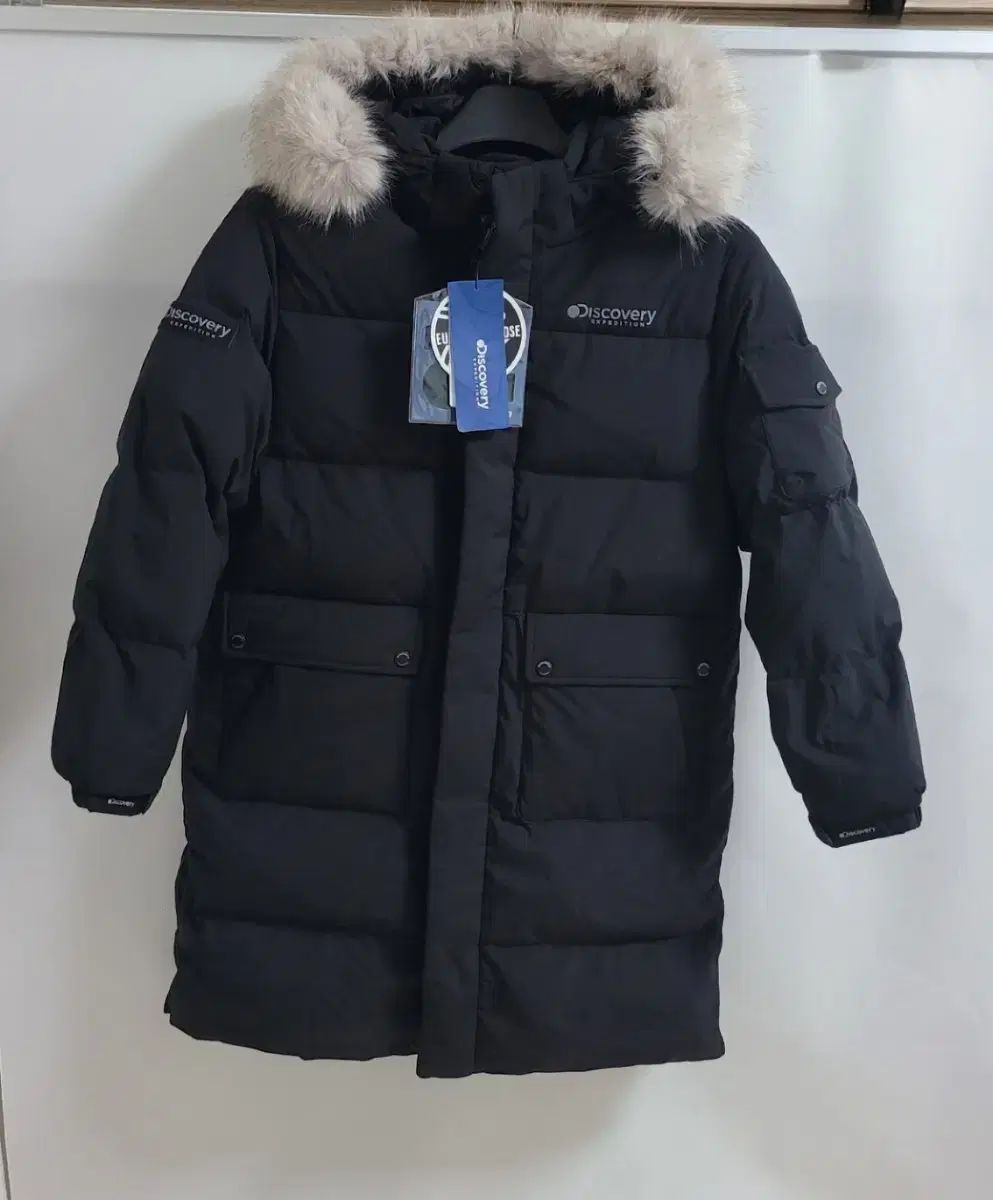 DISCOVERY キッズ グースダウン ダウンジャケット ロング丈 120 160