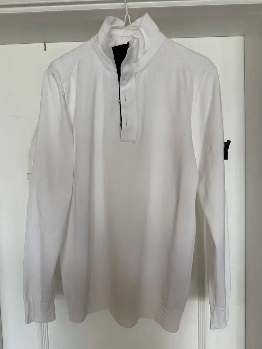 級 STONE ISLAND ストーンアイランド 白 ニット XL