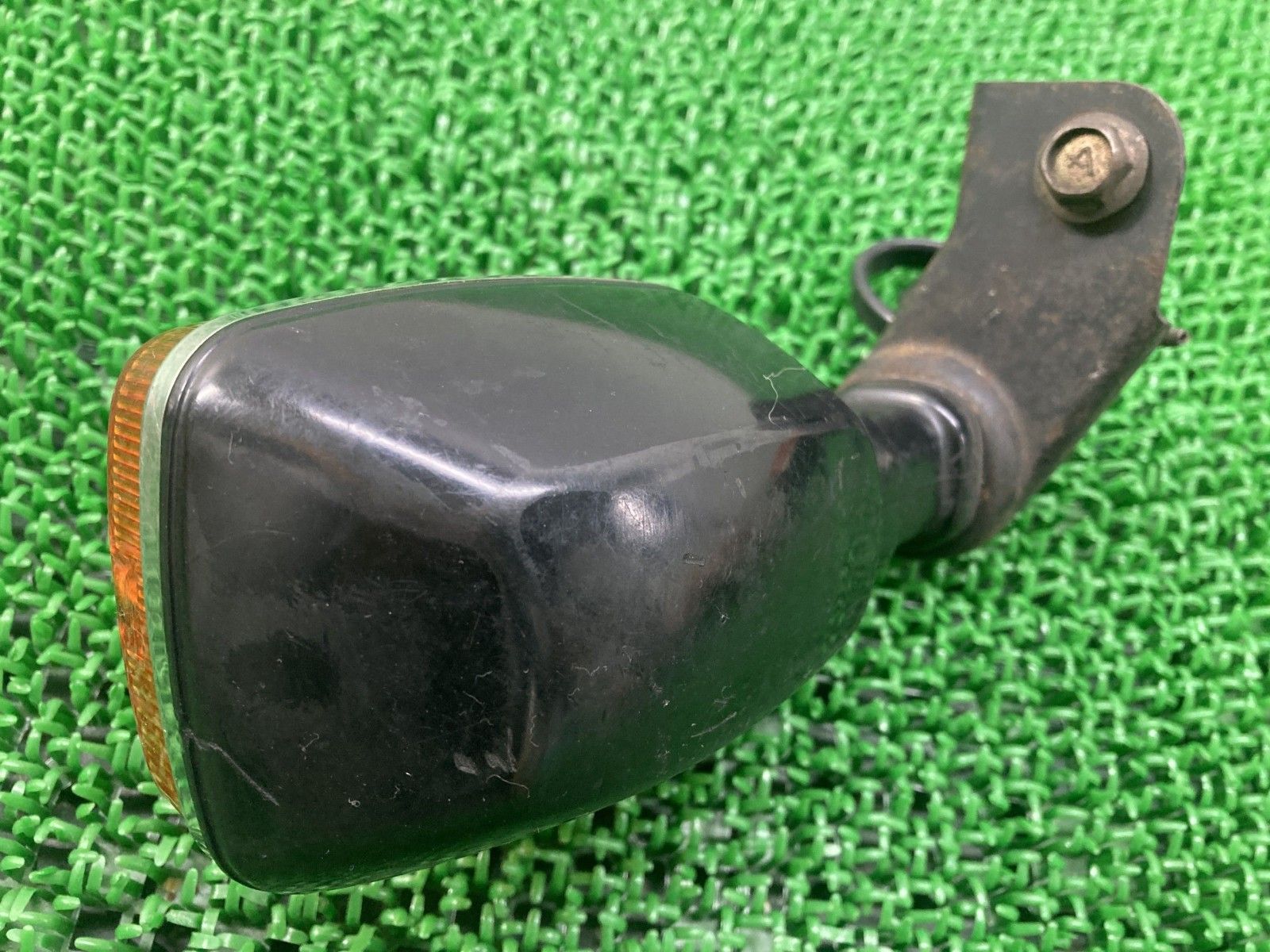 GSX1100Sカタナ リアウインカー 右 35600-13 スズキ 純正 バイク 部品 GU76A ステー KATANA 刀 割れ欠け無し 車検 Genuine rC