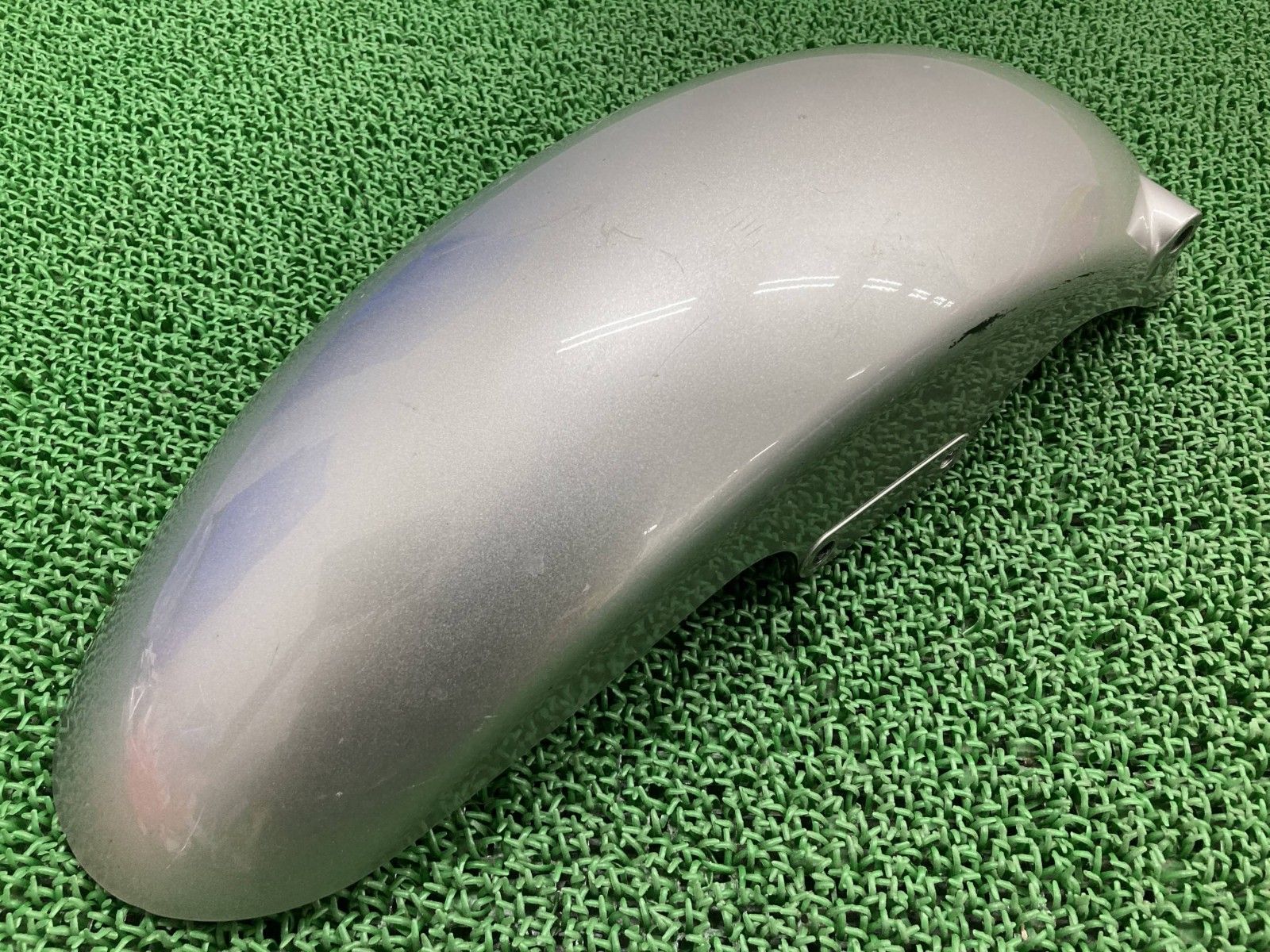 XJR1200 XJR1300 フロントフェンダー 銀 ヤマハ 純正 4KG RP01J 修復素材やペイント素材に コケキズ無し 品薄 品 Hk