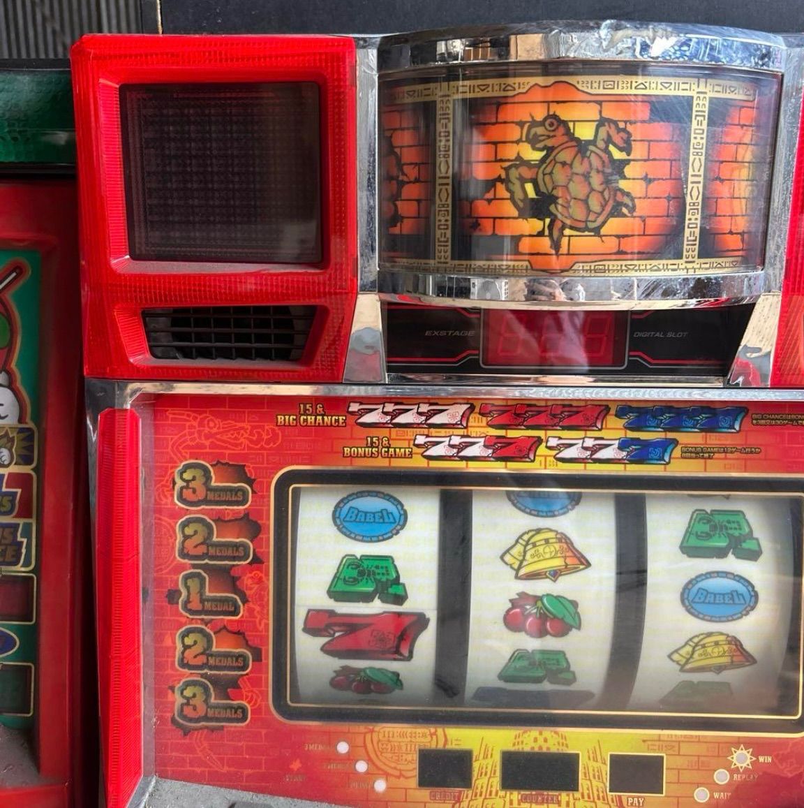 パチスロ実機 エレコ バベル ４号機