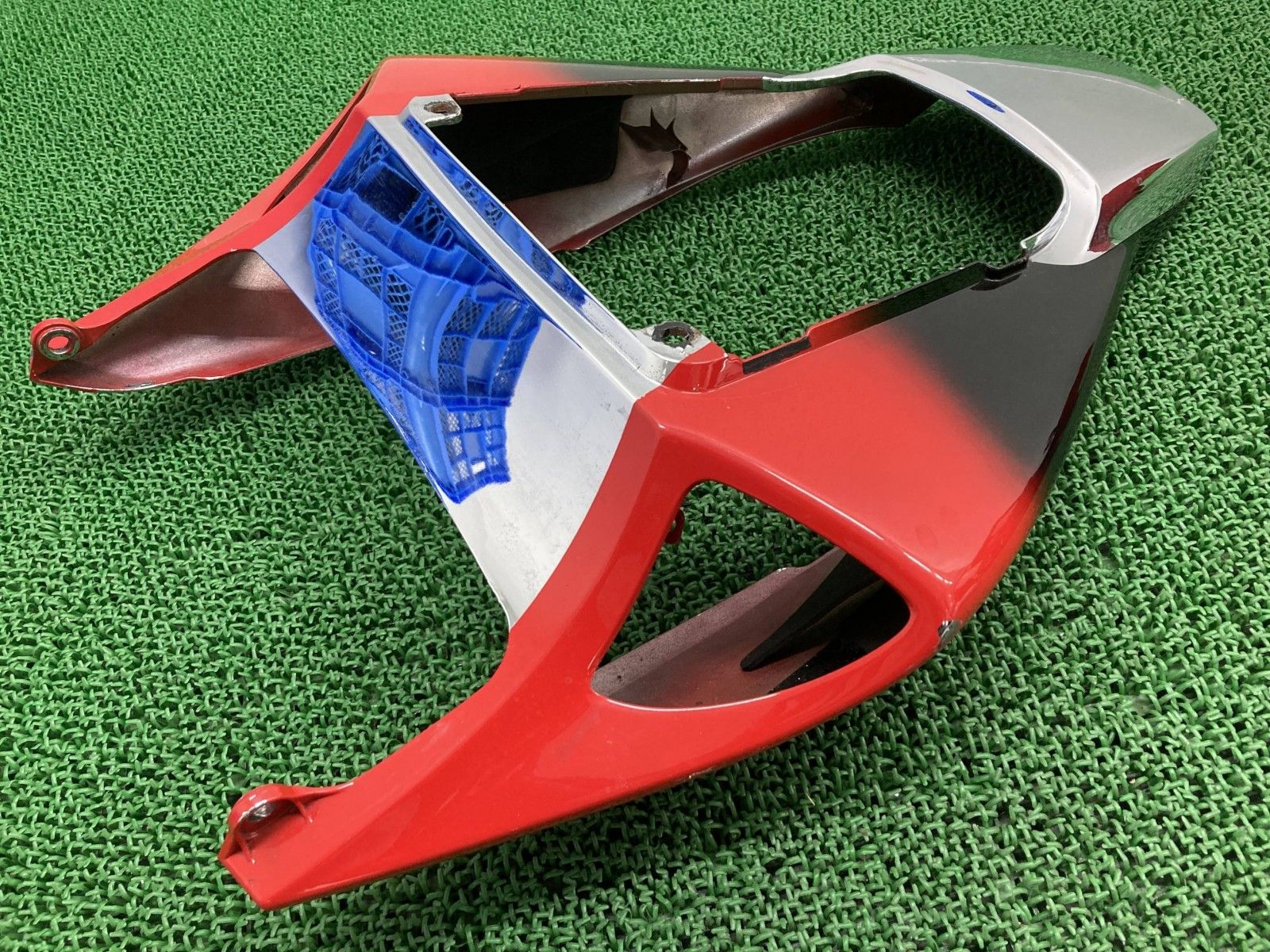 CBR1000RR テールカウル メッキ 赤 黒 MEL ホンダ 純正 バイク 部品 SC57 04年～05年モデル 前期 無限 MUGEN 車検 Genuine gA