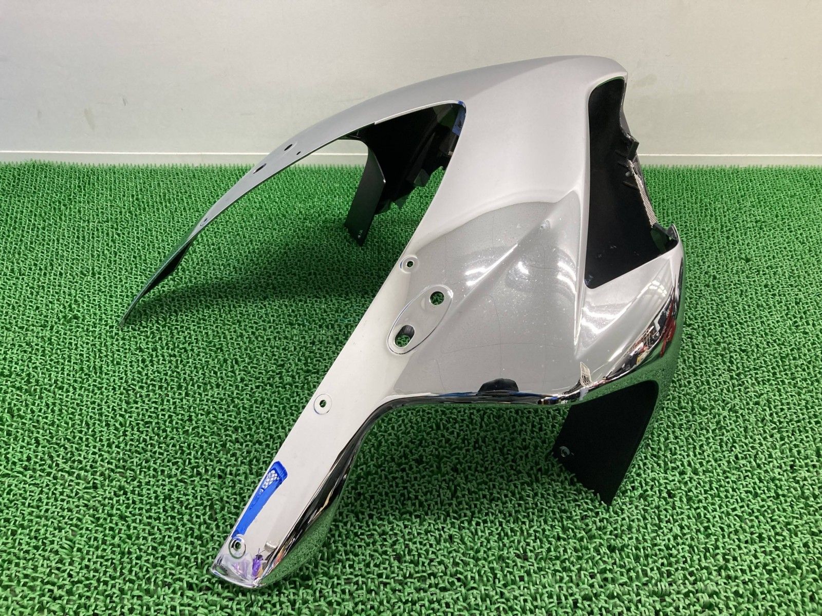 CBR1000RR アッパーカウル 黒 メッキ MEL ホンダ 純正 バイク 部品 SC57 04年～05年モデル 前期 無限 MUGEN 車検 Genuine fZ