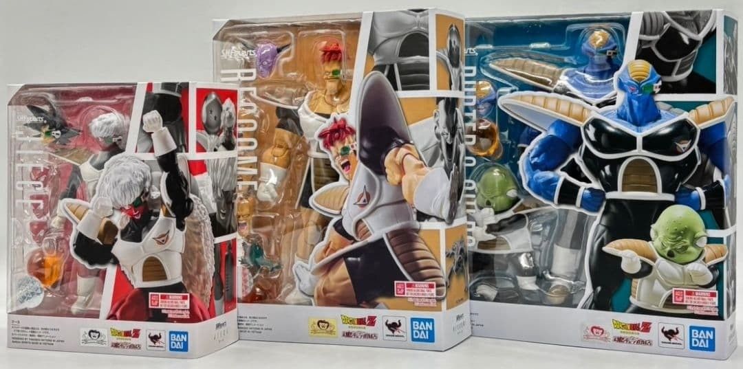 未開封】s.h.figuarts フィギュアーツ ギニュー特戦隊 バーター&グルド